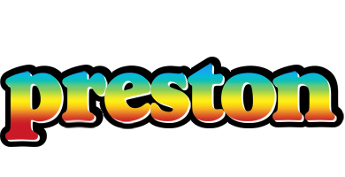 Preston color logo