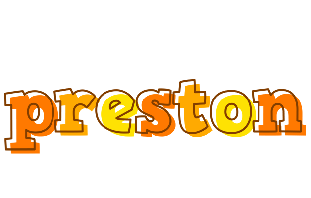 Preston desert logo