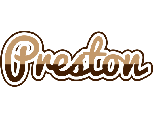 Preston exclusive logo