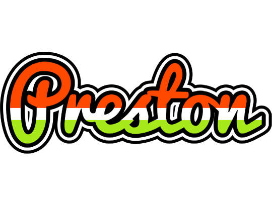 Preston exotic logo