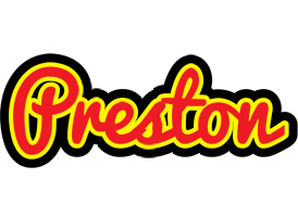 Preston fireman logo