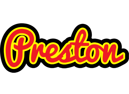 Preston fireman logo
