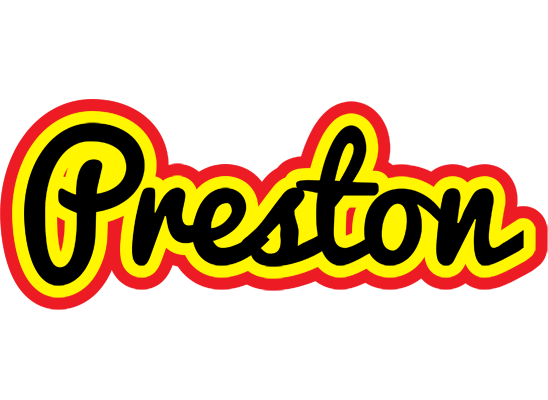 Preston flaming logo
