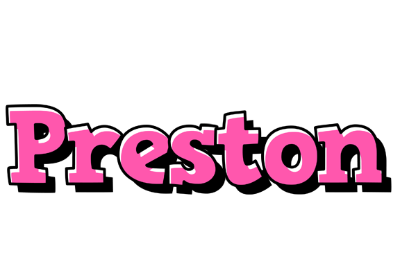 Preston girlish logo
