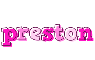 Preston hello logo