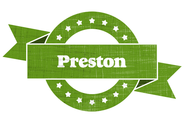 Preston natural logo