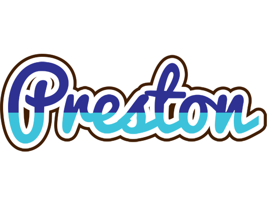 Preston raining logo