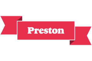 Preston sale logo