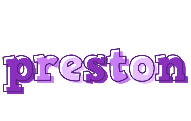 Preston sensual logo