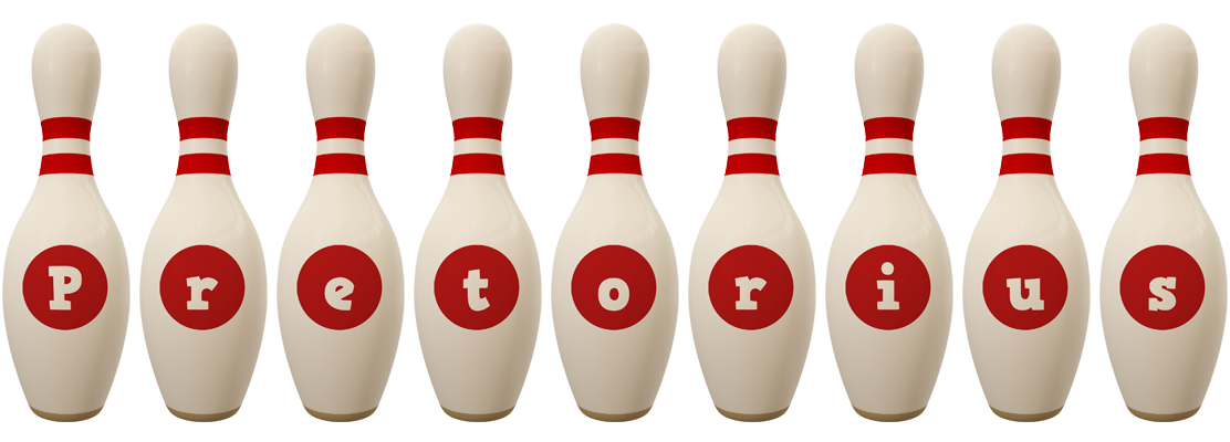 Pretorius bowling-pin logo
