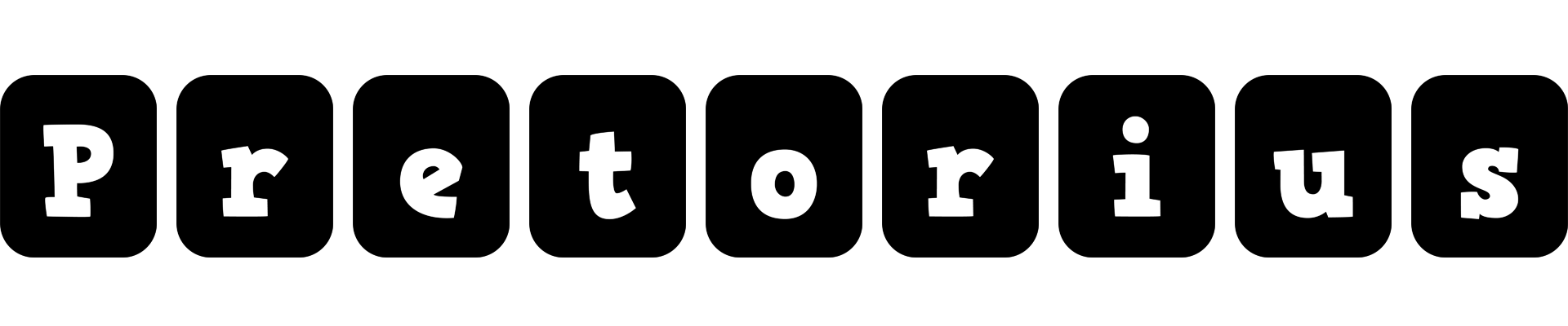 Pretorius box logo