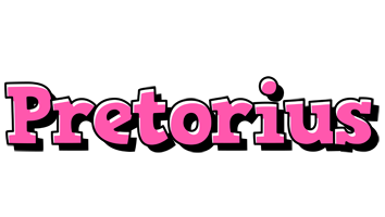 Pretorius girlish logo