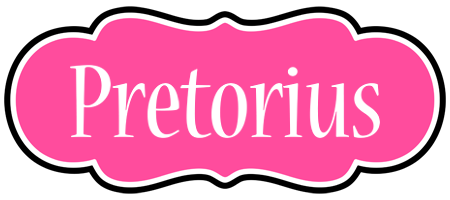 Pretorius invitation logo