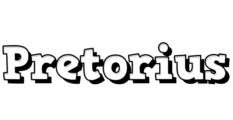 Pretorius snowing logo