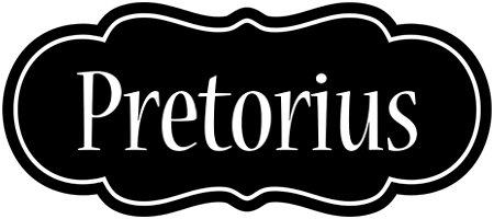 Pretorius welcome logo