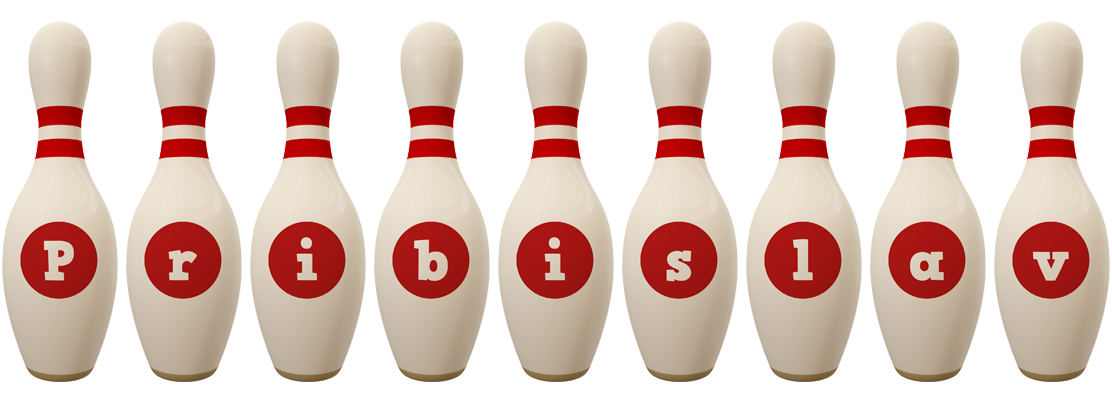Pribislav bowling-pin logo