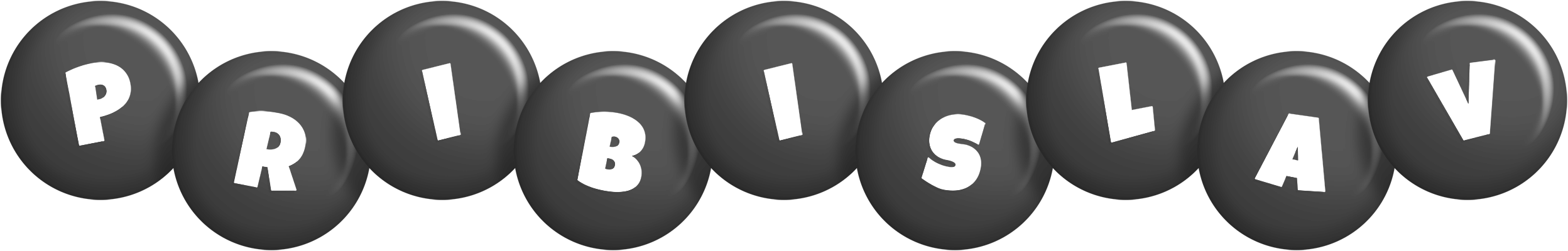 Pribislav candy-black logo