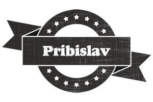 Pribislav grunge logo