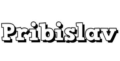 Pribislav snowing logo