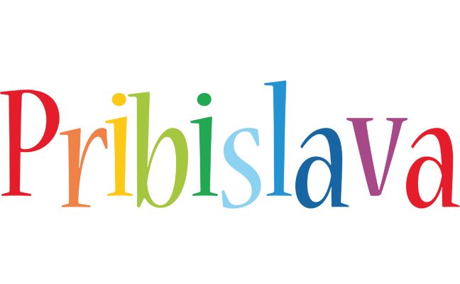Pribislava birthday logo