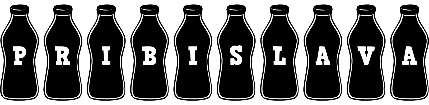 Pribislava bottle logo