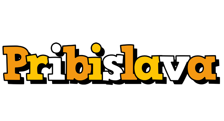 Pribislava cartoon logo