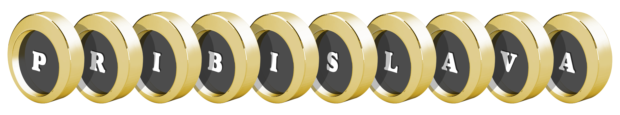 Pribislava gold logo