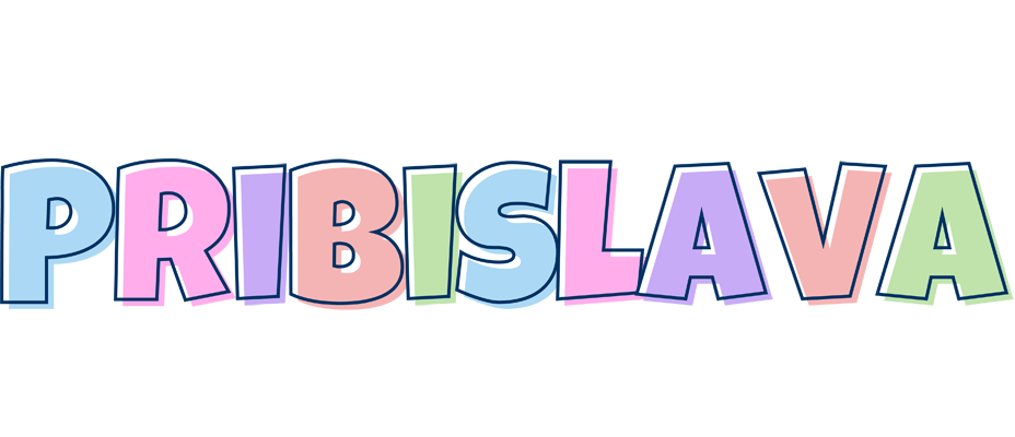 Pribislava pastel logo