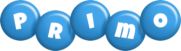 Primo candy-blue logo
