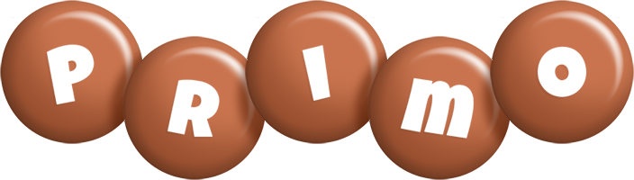 Primo candy-brown logo
