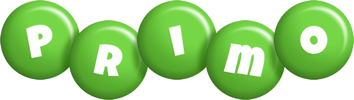 Primo candy-green logo