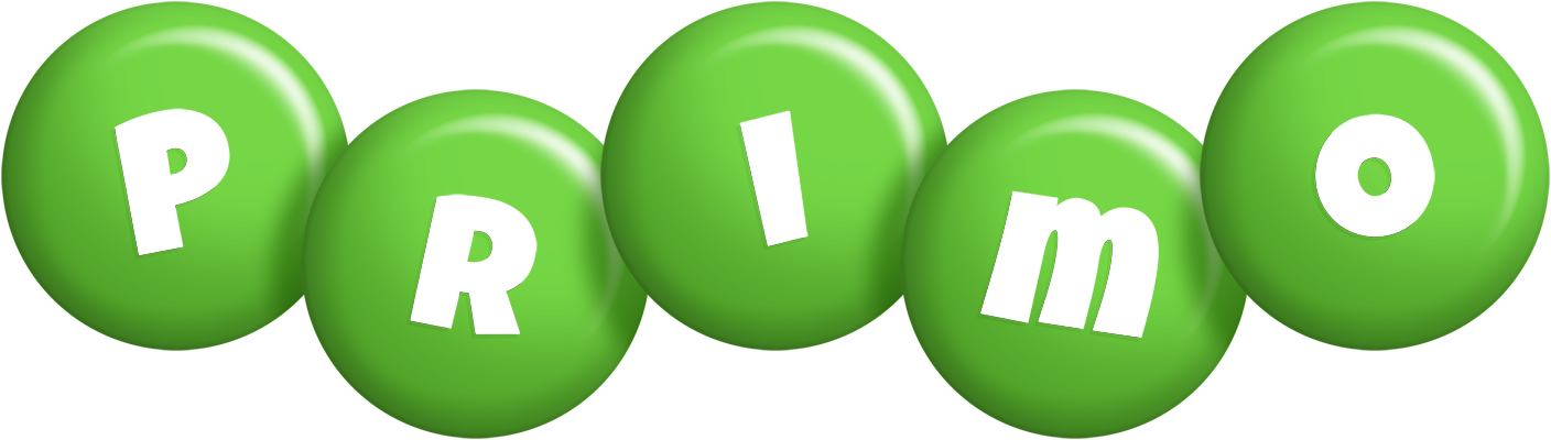 Primo candy-green logo