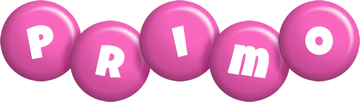 Primo candy-pink logo