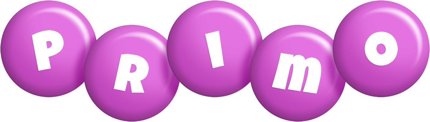 Primo candy-purple logo