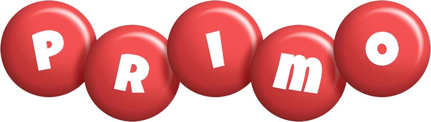 Primo candy-red logo
