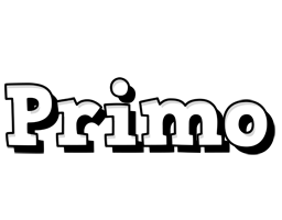 Primo snowing logo