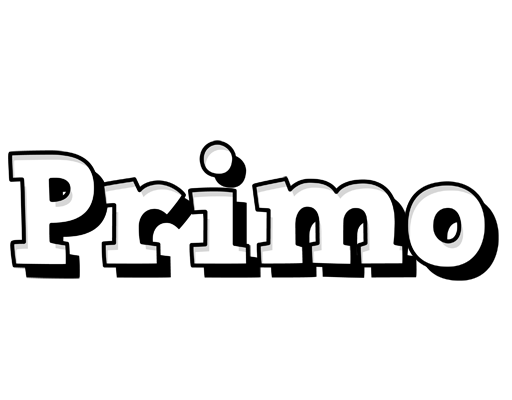 Primo snowing logo