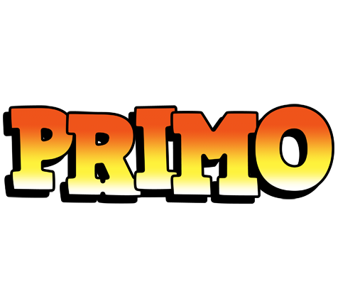 Primo sunset logo