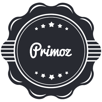 Primoz badge logo