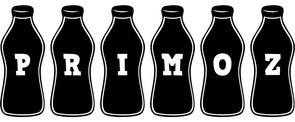 Primoz bottle logo