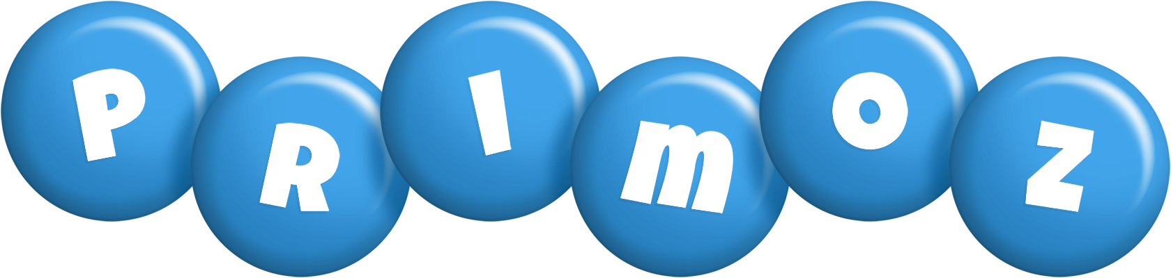 Primoz candy-blue logo