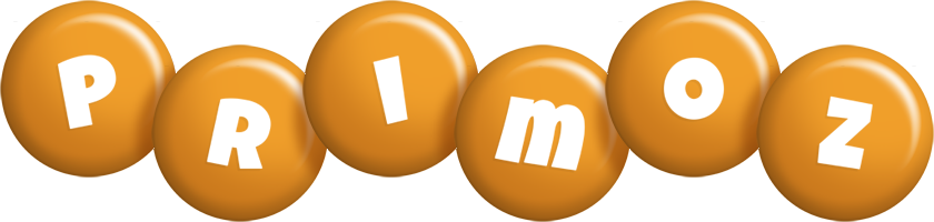 Primoz candy-orange logo