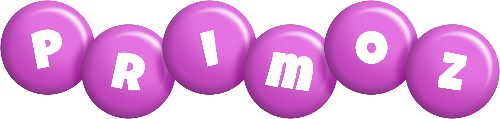 Primoz candy-purple logo
