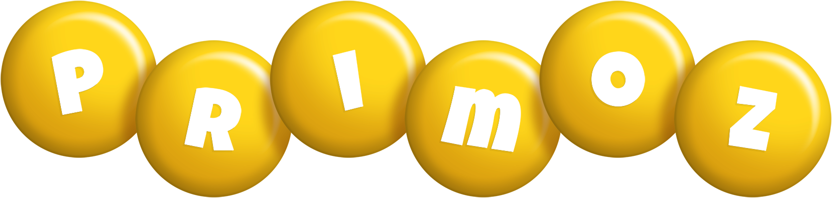Primoz candy-yellow logo