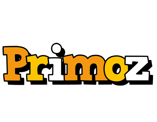 Primoz cartoon logo