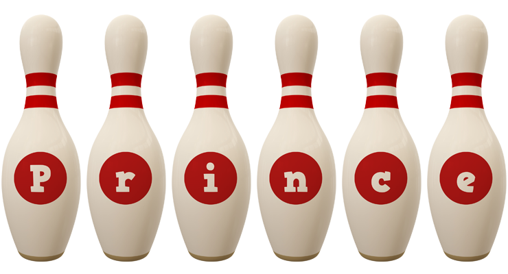 Prince bowling-pin logo