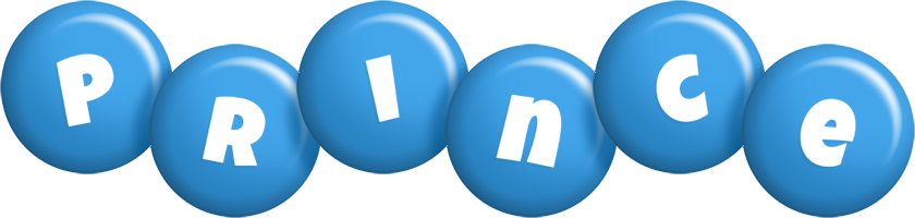 Prince candy-blue logo