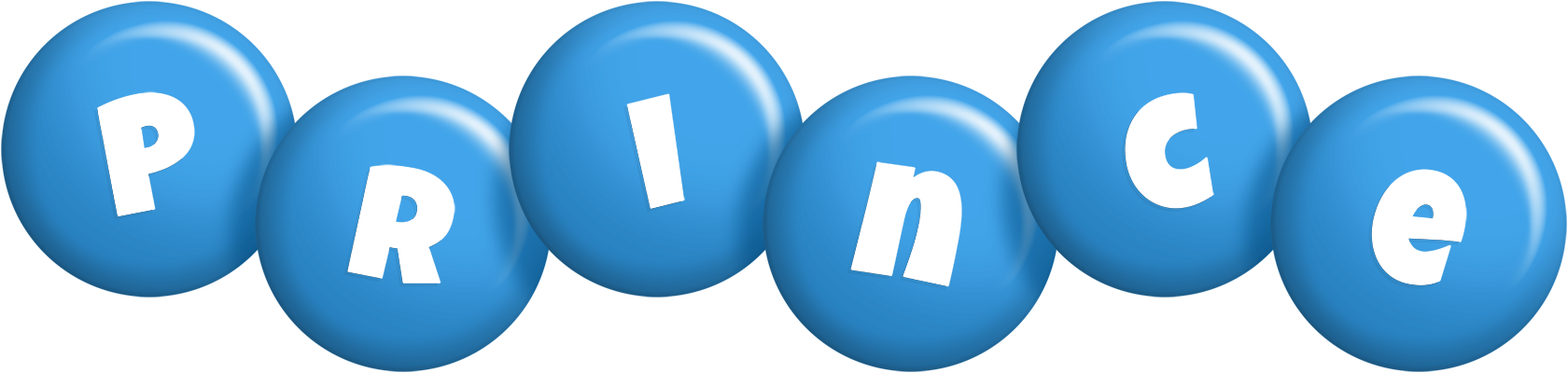Prince candy-blue logo