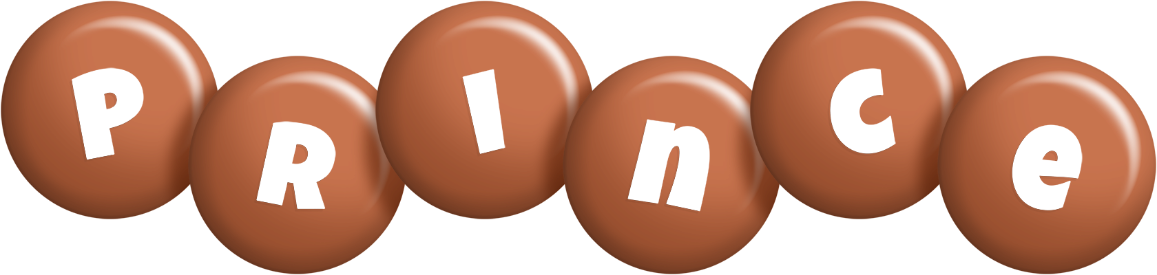 Prince candy-brown logo