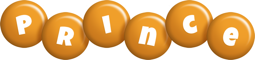 Prince candy-orange logo